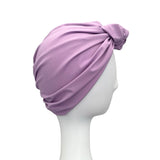 Lilac Summer Turban Head Scarf