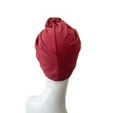 Thin Dark Red Ready Made Hat