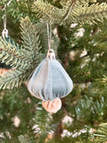 Velvet Mushroom Christmas Tree Ornaments Set of 8