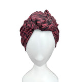 Colourful Pink Elastic Adult Hair Turban 