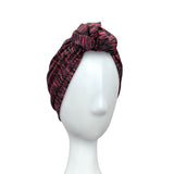 Colourful Pink Elastic Adult Hair Turban 