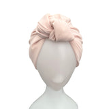 Lightweight Pale Pink Turban Hat