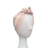 Lightweight Pale Pink Turban Hat