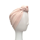 Lightweight Pale Pink Turban Hat