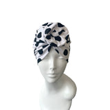 Prettied Dotted Turban Hat for Women