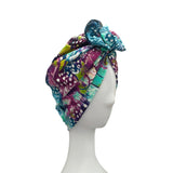 Spotty Feather SPF 50 Turban Head Wrap 