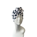 Prettied Dotted Turban Hat for Women