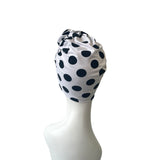 Prettied Dotted Turban Hat for Women