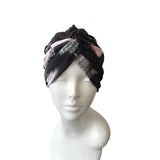 Lightweight Twisted Prettied Turban Hat 