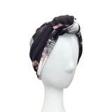 Black Stylish Fashion Turban Hat 