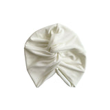 White Soft Jersey Twist Head Wrap