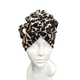 Chain Knot Retro Style Turban Hat 