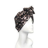 Cheetah Animal Print Retro Knot Turban Hat 