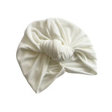 White Pre-Tied Women's Head Wrap