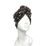 Brown Leopard Fashion Headwrap 