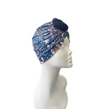 Nautical Print SPF 50 Swim Turban