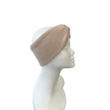 Beige Fleece Headband