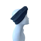 Grey Speckled Knit Autumn Ear Warmer