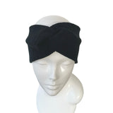 Black Winter Earmuff Headband