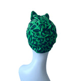 Stretchy Women's Leopard Turban Head Scarf